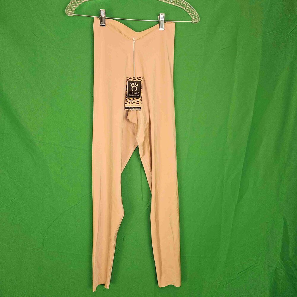 NWT Cheata Equestrian Womens Nude Cheata Cool Cat Undertight Pants Medium
